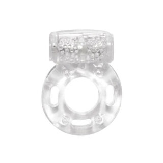 Эрекционное кольцо с вибрацией Rings Axle-pin, бесцветный