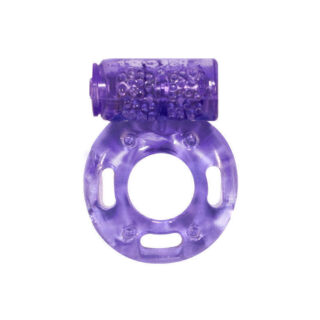 Эрекционное кольцо с вибрацией Rings Axle-pin, фиолетовый