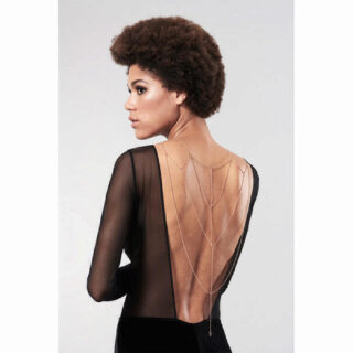 Бикини-цепочка Bijoux Magnifique Back and Cleavage Chain, золотистый