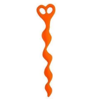 Стимулятор анальный Climax® Anal Silicone Swirl, оранжевый