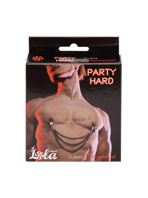Зажимы на Cоски Party Hard Uncensored Lola Games от IntimShop