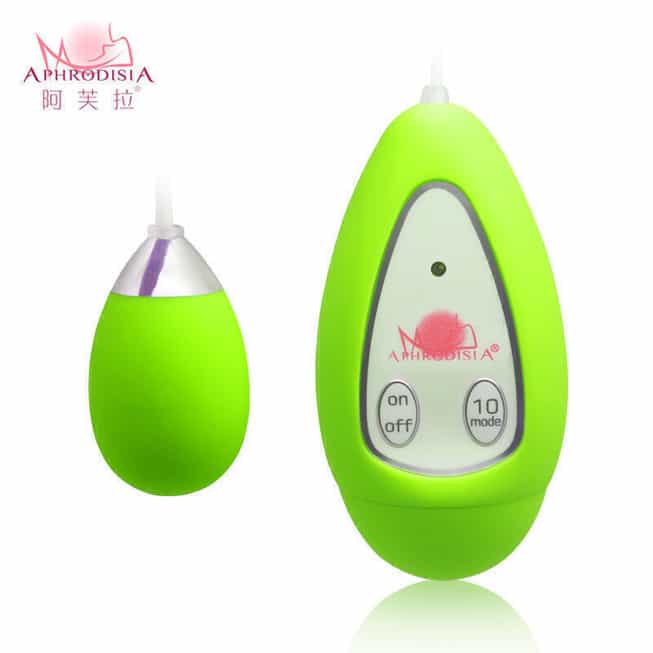 Виброяичко Xtreme-10F Egg (B) green Aphrodisia
