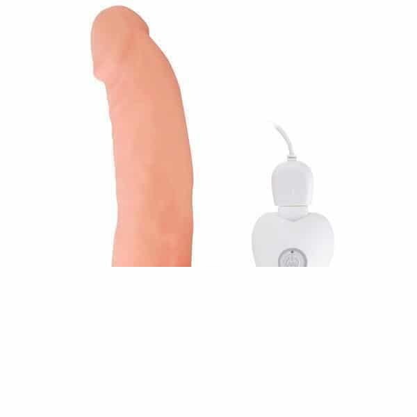Вибратор с пультом управления Aphrodisia Seducer Dick Flesh, 19 см