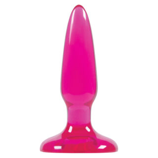 Анальная пробка маленькая NS Novelties Jelly Rancher Pleasure Plug, розовая