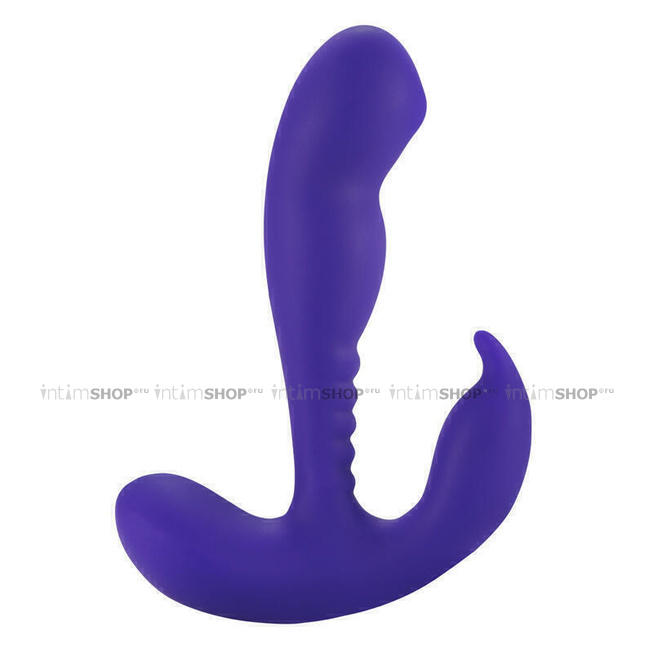 Стимулятор Простаты Anal Vibrating Prostate Stimulator with Rolling Ball Purple Aphrodisia от IntimShop