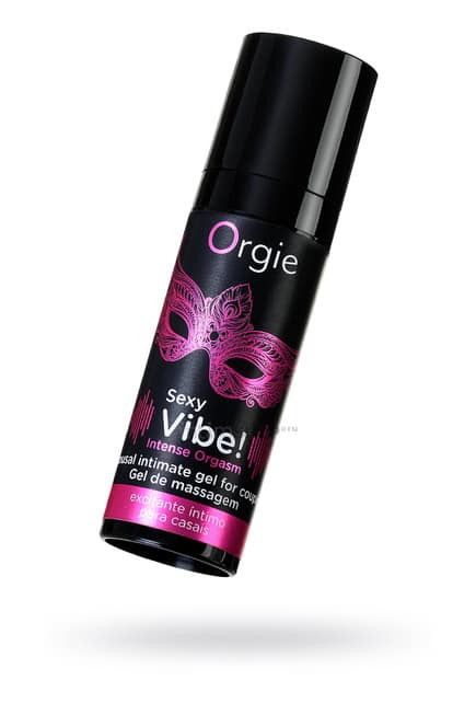 Гель для массажа Orgie Sexy Vibe Intense Orgasm с покалывающим, разогревающим и охлаждающим эффектом