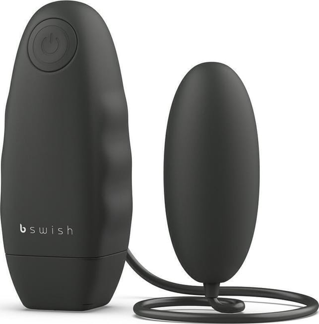 Виброяйцо с пультом Bswish Bnaughty Classic, черный