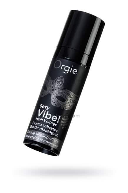Гель для массажа Orgie Sexy Vibe High Voltage с усиленным эффектом вибрации, 15 мл