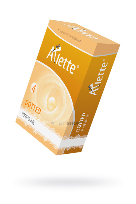 Презервативы Arlette Dotted Точечные, 6 шт.