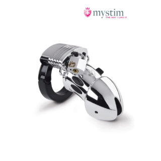 Mystim Pubic Enemy No 1 - Silver Edition  пояс верности (серебро)