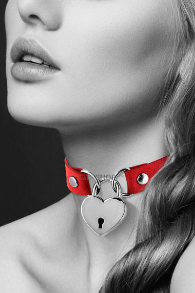 Чокер COLLIER PENDENTIF COEUR ROUGE Bijoux pour toi от IntimShop