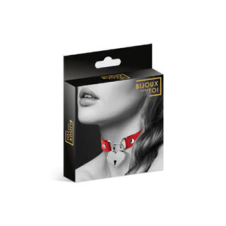 Чокер COLLIER PENDENTIF COEUR ROUGE Bijoux pour toi