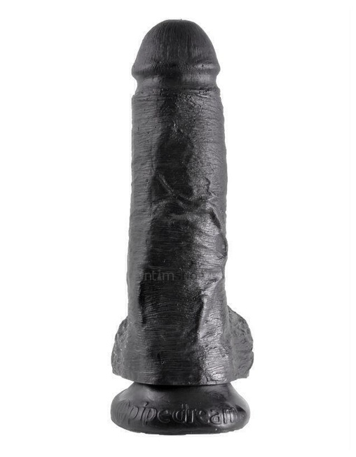 Фаллоимитатор Pipedream King Cock, 21.3 см, черный от IntimShop