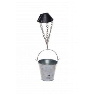 Утяжка на мошонку с грузом Master Series Hells Bucket Ball Stretcher, серебристый