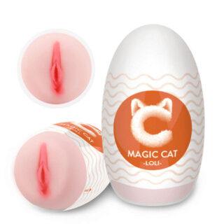 Мастурбатор-вагина Magic cat Loli, телесный