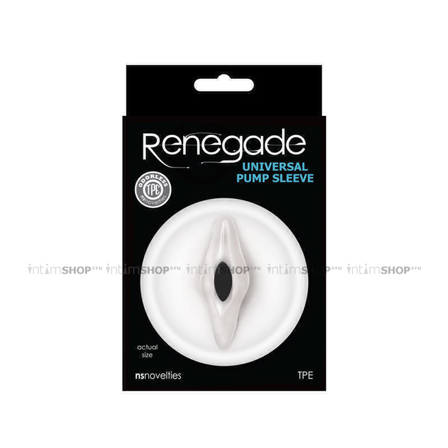 

Насадка-уплотнитель на помпу вагина Renegade - Universal Pump Sleeve - Vagina
