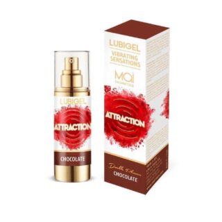 LUBIGEL Жидкий интимный гель с эффектом вибрации (шоколад) 30 ML LUBIGEL - INTIMATE GEL  WITH LIQUID VIBRATOR EFFECT  (MAI ATTRA
