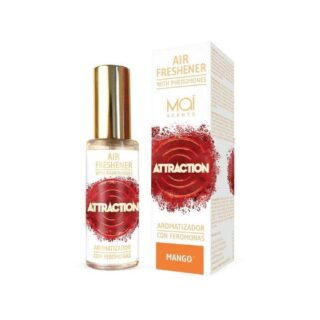 MAI ATTRACTION ОСВЕЖИТЕЛЬ ВОЗДУХА с феромонами (манго) 30 мл AIR FRESHENER WITH PHEROMONES (MAI ATTRACTION) MANGO 30 ML MAI COSM