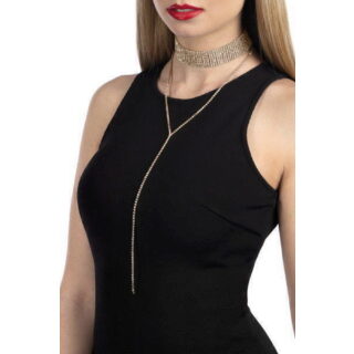 Фиксация: упряжь на шею COLLIER EMMA OR Bijoux pour toi, 40-46