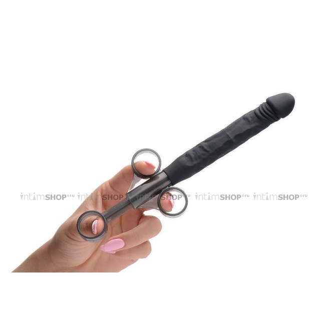 

Шприц-аппликатор для введения лубриканта в форме пениса XR Brands Master Series Jizz Shooter, черный
