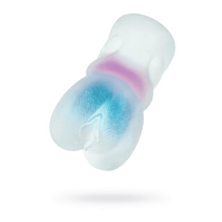 Мастурбатор реалистичный TOYFA Juicy Pussy Crystal Wave, TPE, 13,5 см