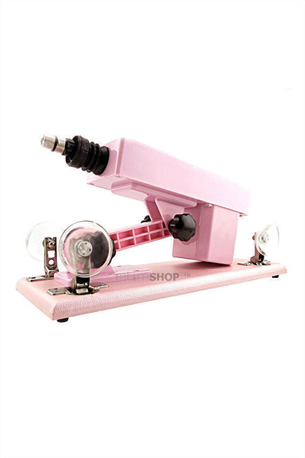 

Секс-машина LoveMachines Machine Gun, розовый ,37 см