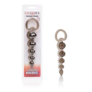 Анальная цепочка California Exotic Novelties Basic Essentials Beaded Probe, серая