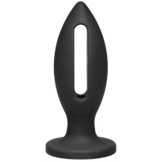 Анальная пробка Doc Johnson Kink - Wet Works - Lube Luge - Premium Silicone Plug 6, черный