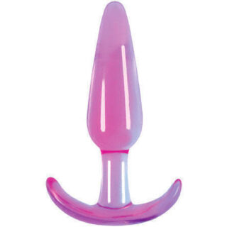 Анальная пробка NS Novelties Jelly Rancher Smooth T Plug гладкая, фиолетовая