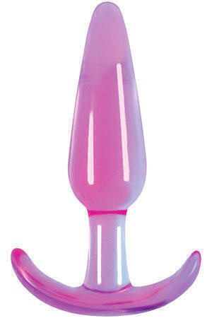 Анальная пробка NS Novelties Jelly Rancher Smooth T Plug гладкая, фиолетовая