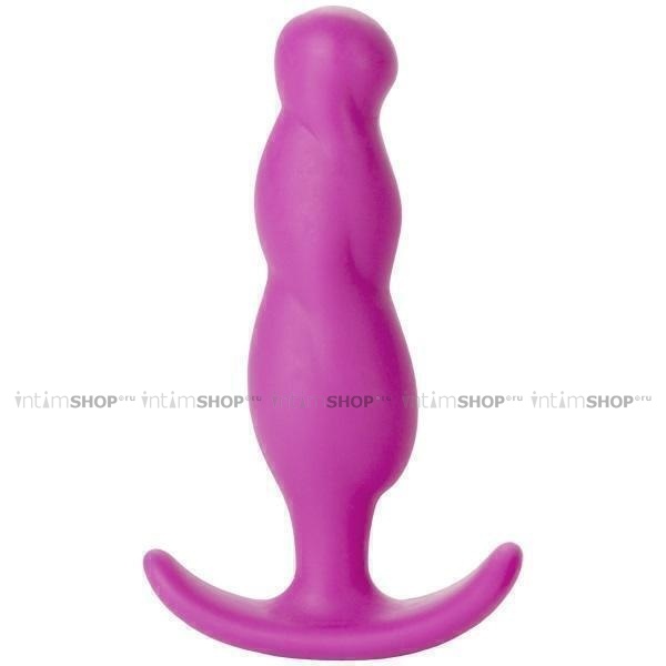 

Анальная пробка Doc Johnson Mood - Naughty 3 - 3" Silicone - Pink, розовая