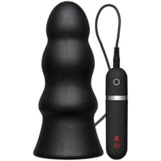 Анальная Пробка с Вибрацией Doc Johnson Kink Vibrating Silicone Butt Plug Rippled 7,5, черный. Нет в наличии Анальная Пробка с Вибрацией Doc Johnson Kink Vibrating Silicone Butt Plug Rippled 7,5, черный