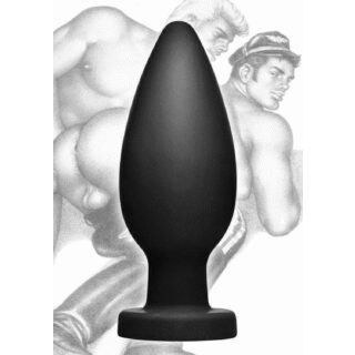 Анальная пробка Tom of Finland XXL Silicone Anal Plug, черный
