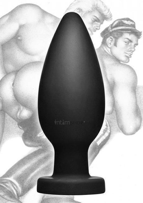 Анальная пробка Tom of Finland XXL Silicone Anal Plug, черный от IntimShop