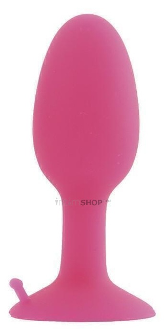 

Анальная втулка ToyFa POPO Pleasure с шаром, розовая