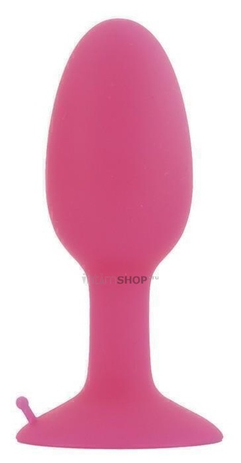 Анальная втулка ToyFa POPO Pleasure с шаром, розовая от IntimShop