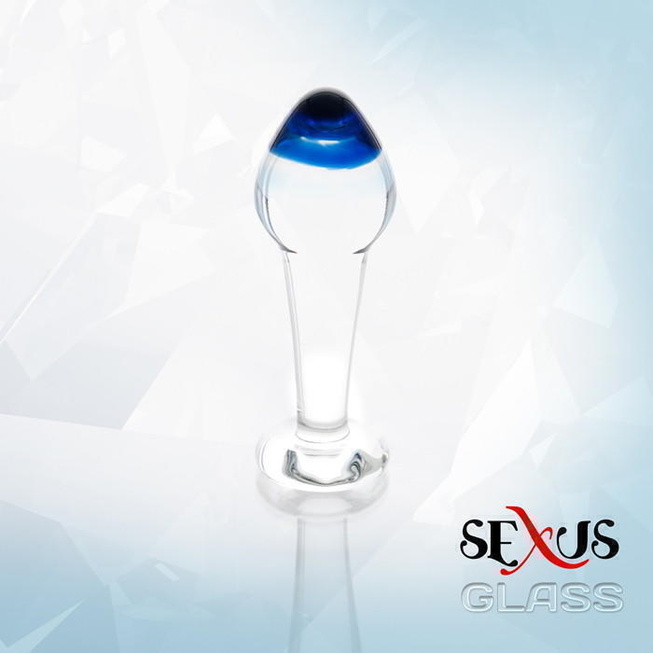 Анальная Втулка Sexus Glass 11,5 см