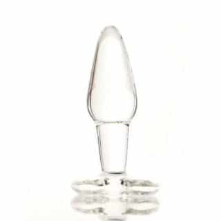 Анальная втулка Sexus Glass, прозрачная. Нет в наличии Анальная втулка Sexus Glass, прозрачная