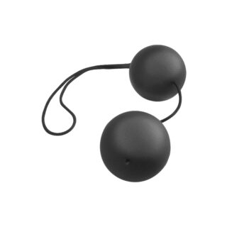 Анальные шарики Fantasy Collection Vibro Balls черный