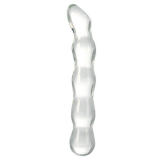 Анальный стимулятор BERMAN RUBY GLASS PROBE California Exotic Novelties 18 см, бесцветный