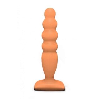 Анальный стимулятор Large Bubble Plug бежевый