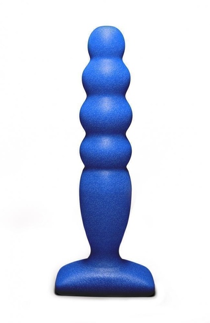 Анальный стимулятор Large Bubble Plug Lola Toys синий