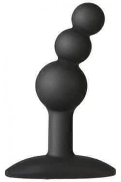 Анальный Стимулятор Doc Johnson Platinum Premium Silicone The Mini's Bubble Medium, черный