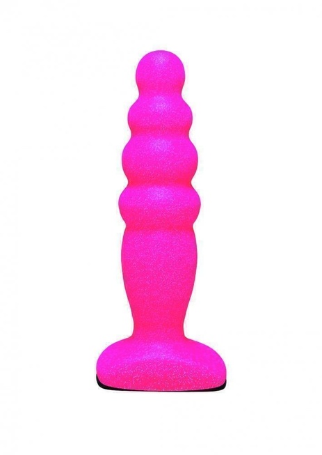 Анальный стимулятор Small Bubble Plug Lola Toys розовый