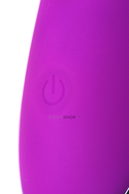 Вибратор с ресничками JOS DESI, фиолетовый, 18,5 см от IntimShop