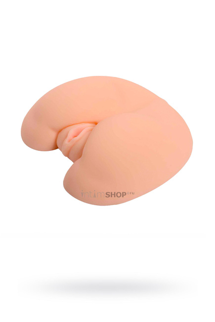 Мастурбатор реалистичный вагина+анус, XISE , TPR, телесынй, 25 см