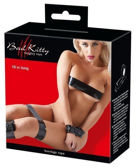 Бондажная Лента ORION Bondage Tape, 18 метров, чёрный