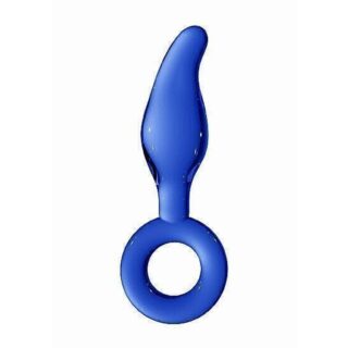 Анальный стимулятор Chrystalino Gripper Blue Shotsmedia