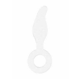 Анальный стимулятор Chrystalino Gripper White Shotsmedia