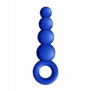 Анальный стимулятор Chrystalino Tickler Blue SH-CHR030BLU